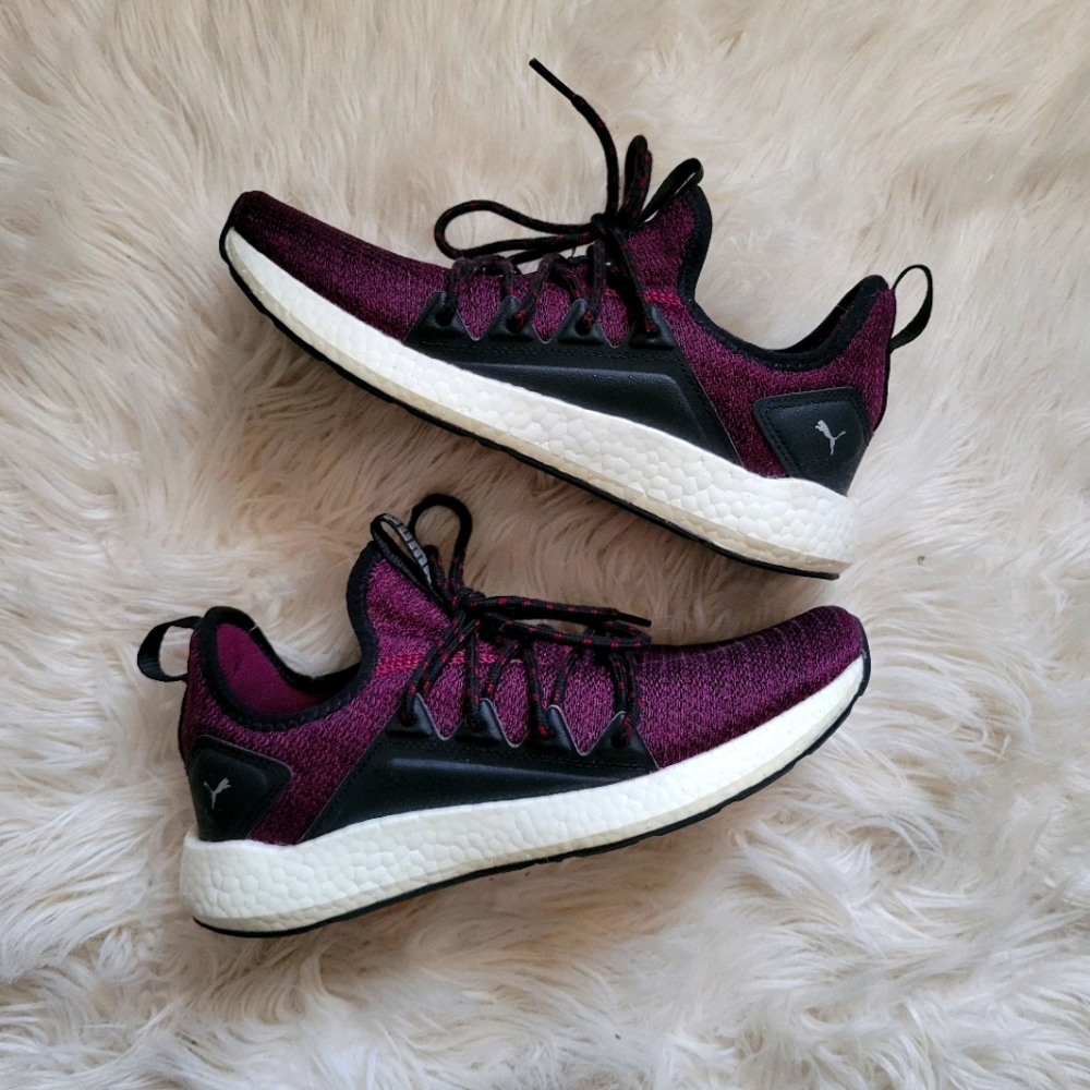 Puma Nrgy Neko Knit Running Shoes - Womens